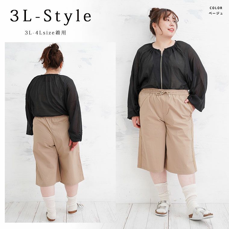 大きいサイズ 【LUMFORLE produced by My:nia】ラッシュガード 水陸