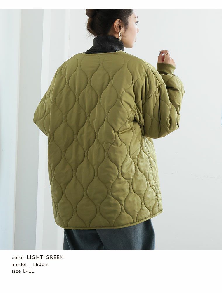 大きいサイズ 軽・薄・シンプル 万能 キルトジャケット | 大きいサイズ